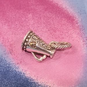 NWOT BRIGHTON MEGAPHONE CHEER TEAM CHARM